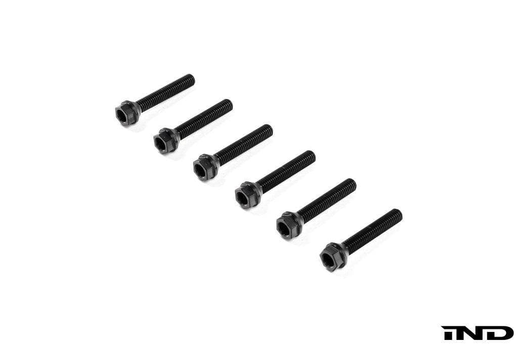 Kies-Motorsports IND Distribution Carbonex Titanium Steering Wheel Bolt Set for JQ Werks / MadTrace Racing Steering Wheel Titanium - Black