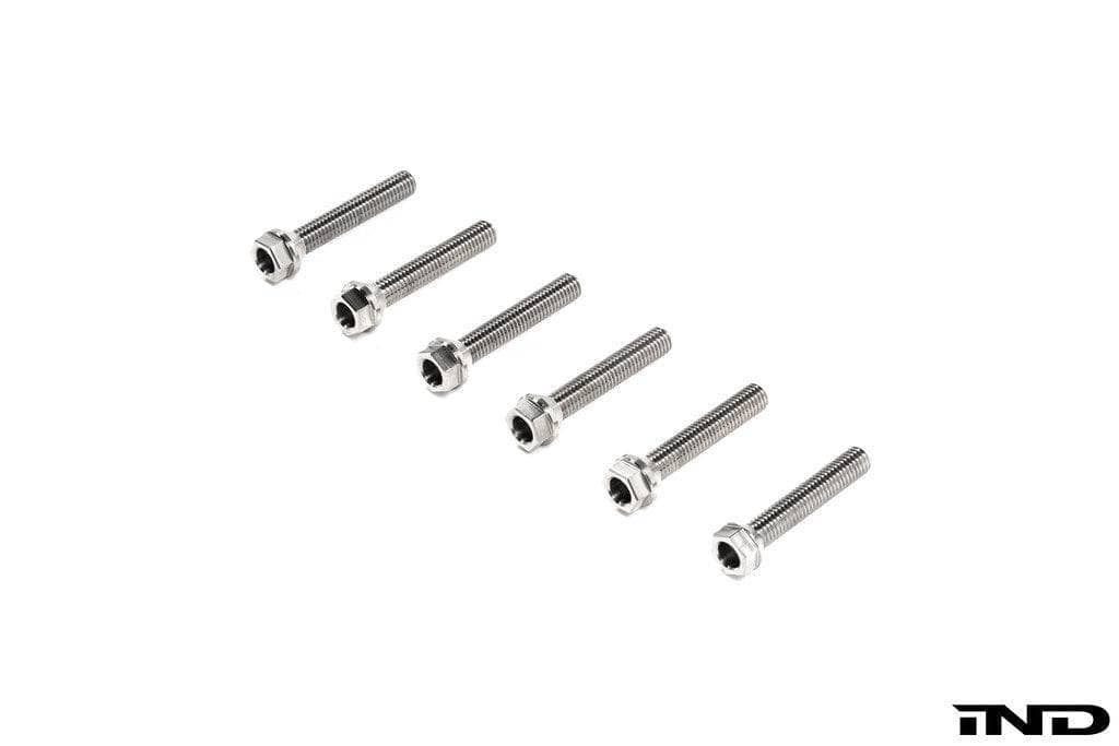 Kies-Motorsports IND Distribution Carbonex Titanium Steering Wheel Bolt Set for JQ Werks / MadTrace Racing Steering Wheel Titanium - RAW