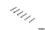Kies-Motorsports IND Distribution Carbonex Titanium Steering Wheel Bolt Set for JQ Werks / MadTrace Racing Steering Wheel Titanium - RAW
