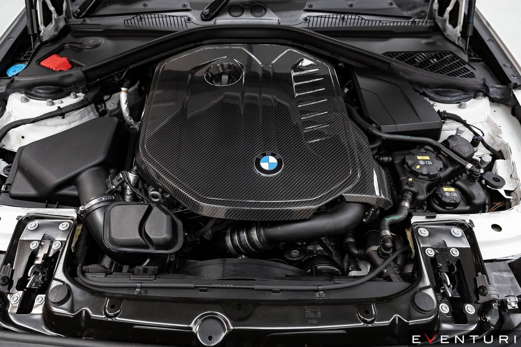 Kies-Motorsports iND Distribution Eventuri BMW B58 Black Carbon Engine Cover