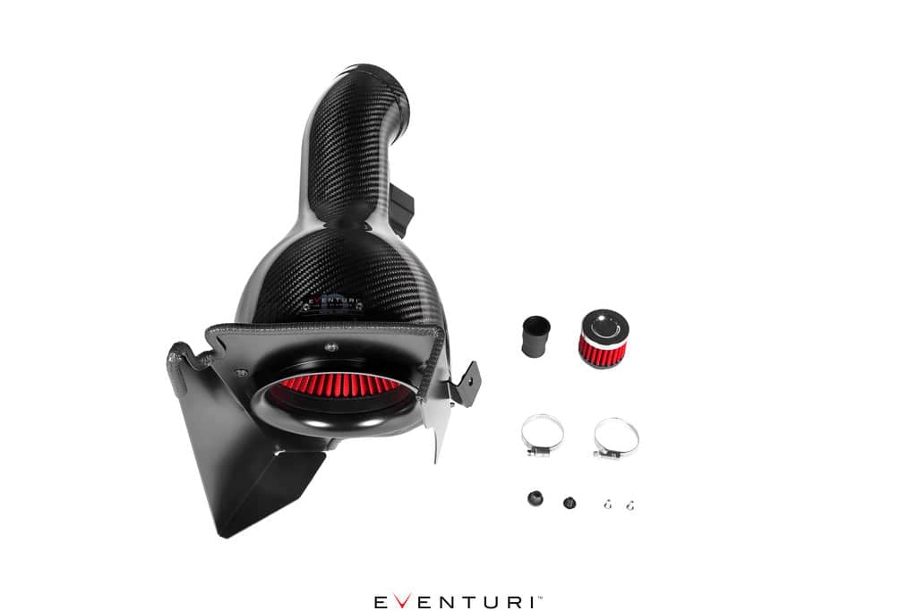 Kies-Motorsports iND Distribution Eventuri BMW E36 M3 (Euro Spec) Black Carbon Intake System Main image