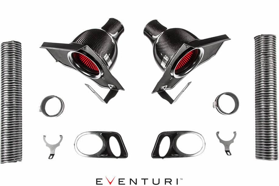Kies-Motorsports iND Distribution Eventuri BMW E39 M5 Black Carbon Intake System