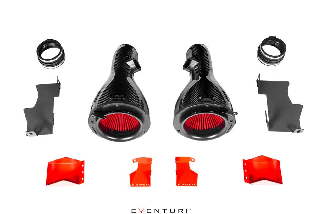 Kies-Motorsports iND Distribution Eventuri BMW E60 M5 / E63 M6 Black Carbon Intake System - V2