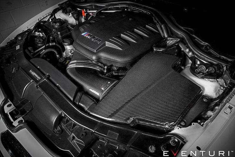 Kies-Motorsports iND Distribution Eventuri BMW E9X M3 (S65) Black Carbon Airbox Lid - Gloss