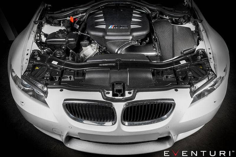 Kies-Motorsports iND Distribution Eventuri BMW E9X M3 (S65) Black Carbon Airbox Lid - Gloss
