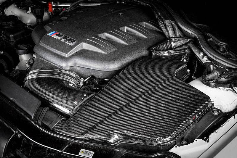 Kies-Motorsports iND Distribution Eventuri BMW E9X M3 (S65) Black Carbon Airbox Lid - Gloss