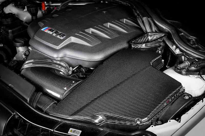 Eventuri BMW E9X M3 (S65) Black Carbon Airbox Lid - Gloss Secondary image