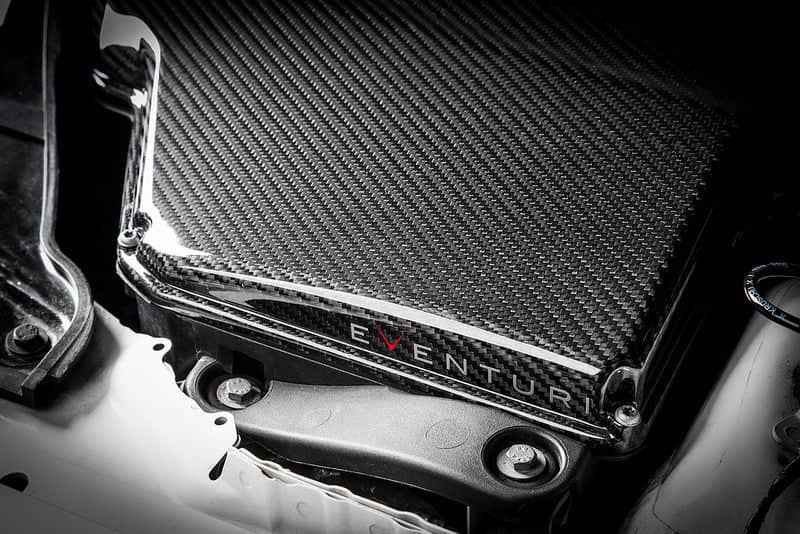Kies-Motorsports iND Distribution Eventuri BMW E9X M3 (S65) Black Carbon Airbox Lid - Gloss