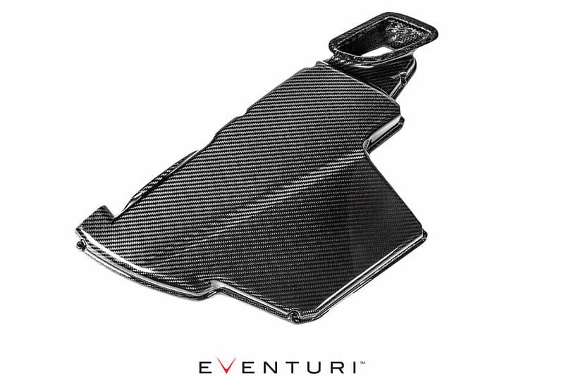 Kies-Motorsports iND Distribution Eventuri BMW E9X M3 (S65) Black Carbon Airbox Lid - Gloss