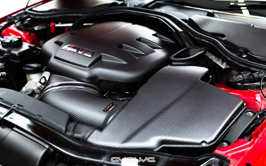 Kies-Motorsports iND Distribution Eventuri BMW E9X M3 (S65) Black Carbon Airbox Lid - Matte