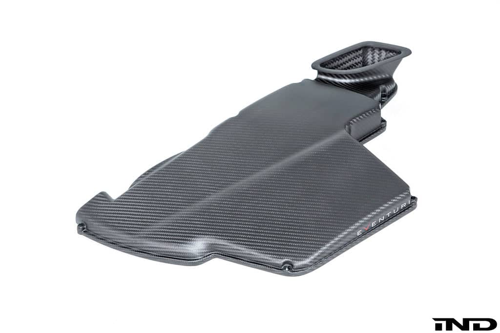 Kies-Motorsports iND Distribution Eventuri BMW E9X M3 (S65) Black Carbon Airbox Lid - Matte