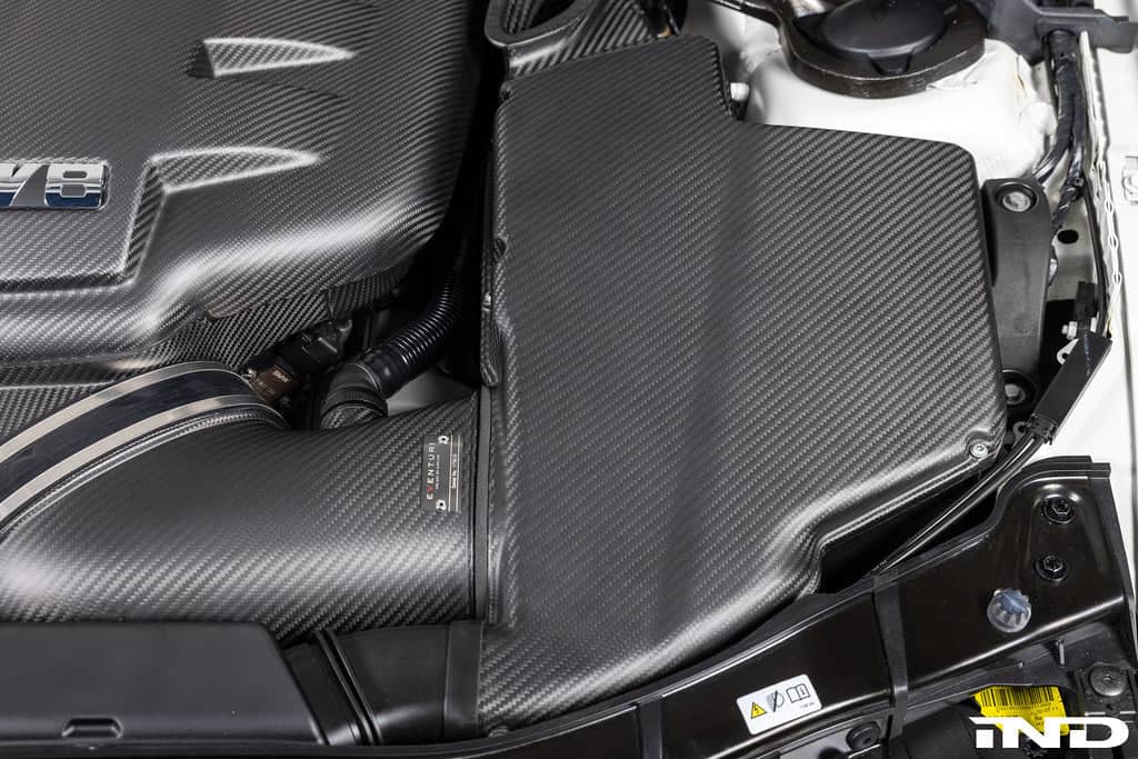 Kies-Motorsports iND Distribution Eventuri BMW E9X M3 (S65) Black Carbon Airbox Lid - Matte