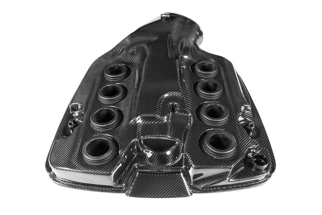 Kies-Motorsports iND Distribution Eventuri BMW E9X M3 (S65) Black Carbon Inlet Plenum - Gloss