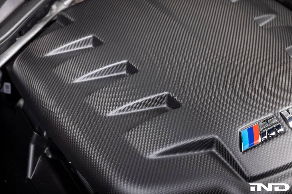 Kies-Motorsports iND Distribution Eventuri BMW E9X M3 (S65) Black Carbon Inlet Plenum - Matte