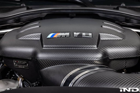 Kies-Motorsports iND Distribution Eventuri BMW E9X M3 (S65) Black Carbon Inlet Plenum - Matte