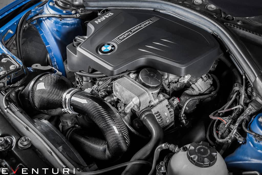 Kies-Motorsports iND Distribution Eventuri BMW F-Chassis N20 Black Carbon Intake System