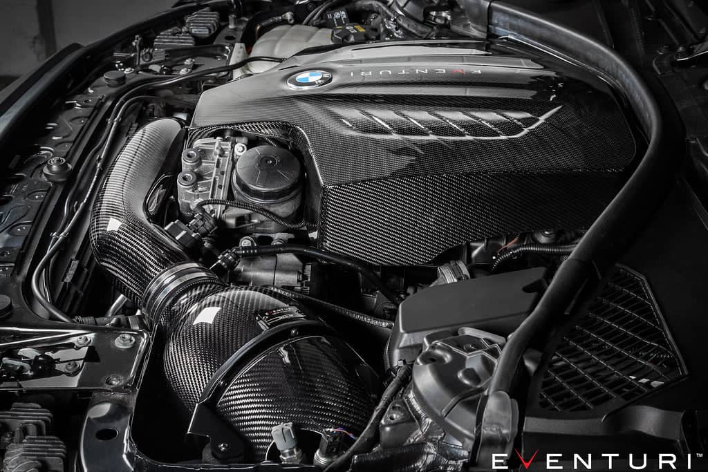 Kies-Motorsports iND Distribution Eventuri BMW F-Chassis N55 Black Carbon Engine Cover