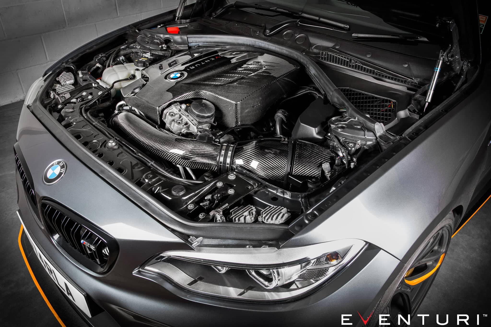 Eventuri BMW F-Chassis N55 Black Carbon Intake System - V2 Secondary image