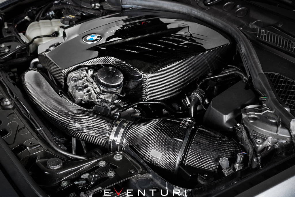 Kies-Motorsports iND Distribution Eventuri BMW F-Chassis N55 Black Carbon Intake System - V2