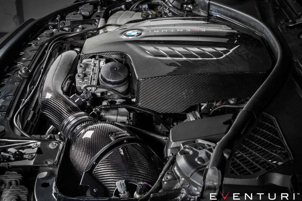 Kies-Motorsports iND Distribution Eventuri BMW F-Chassis N55 Black Carbon Intake System - V2