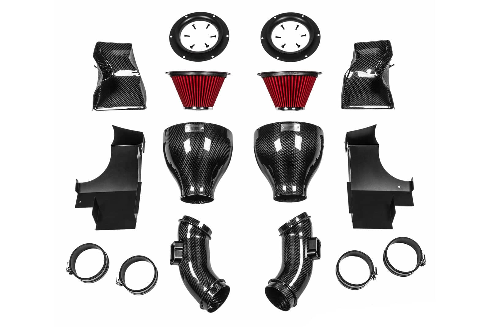 Kies-Motorsports iND Distribution Eventuri BMW F06 / F12 / F13 M6 Black Carbon Intake System
