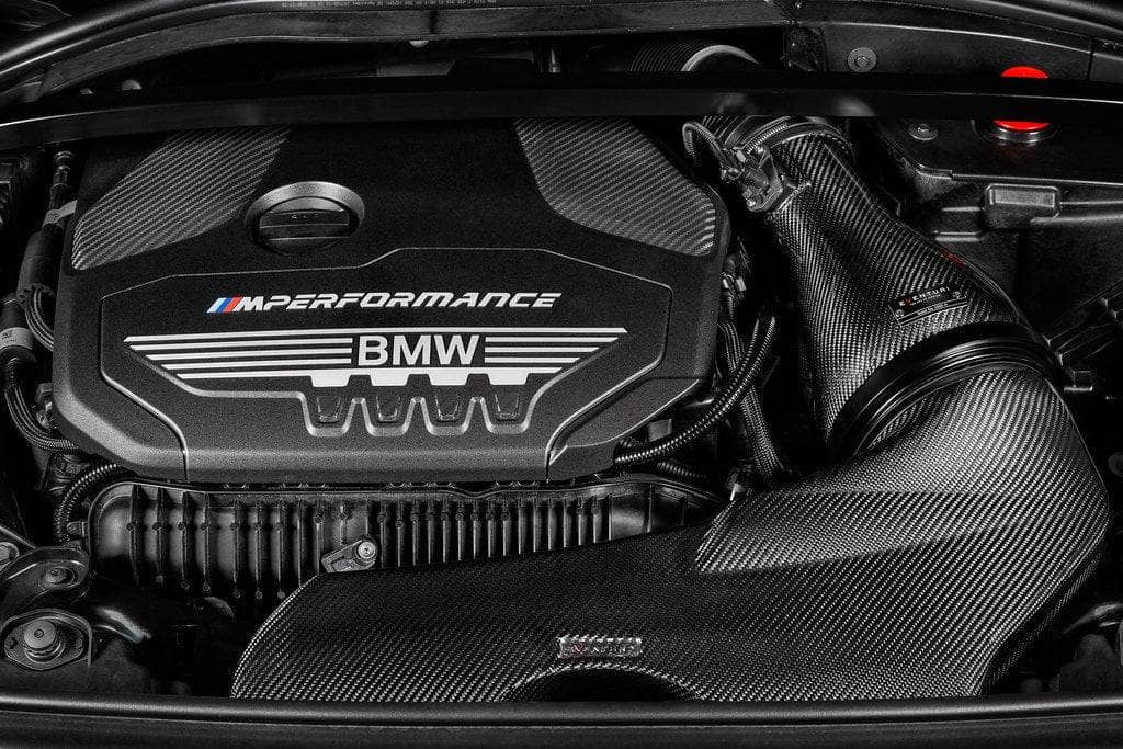 Kies-Motorsports iND Distribution Eventuri BMW F4X M135i M235i / F39 X2 35i B48 Black Carbon Intake System