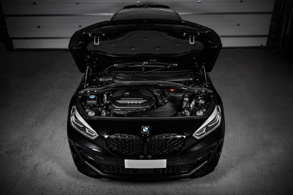 Kies-Motorsports iND Distribution Eventuri BMW F4X M135i M235i / F39 X2 35i B48 Black Carbon Intake System