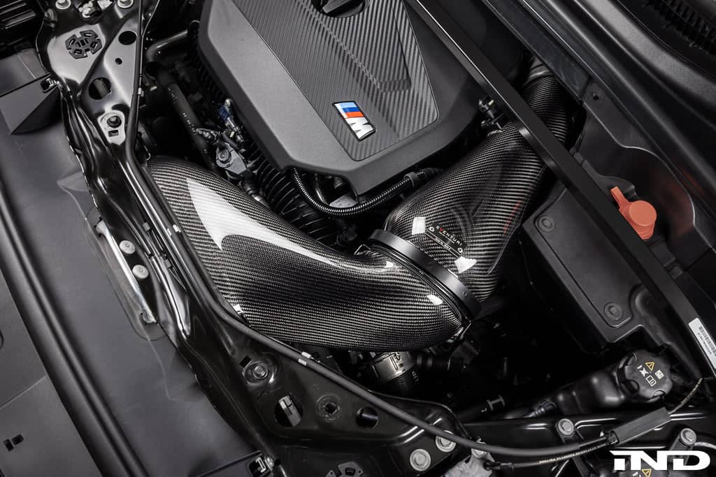 Kies-Motorsports iND Distribution Eventuri BMW F7X M135 M235 / U1X X1 X2 M35i (B48) Black Carbon Intake System