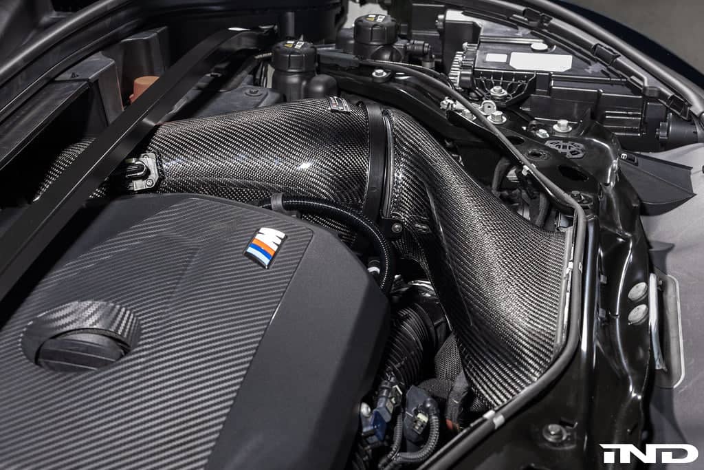 Kies-Motorsports iND Distribution Eventuri BMW F7X M135 M235 / U1X X1 X2 M35i (B48) Black Carbon Intake System
