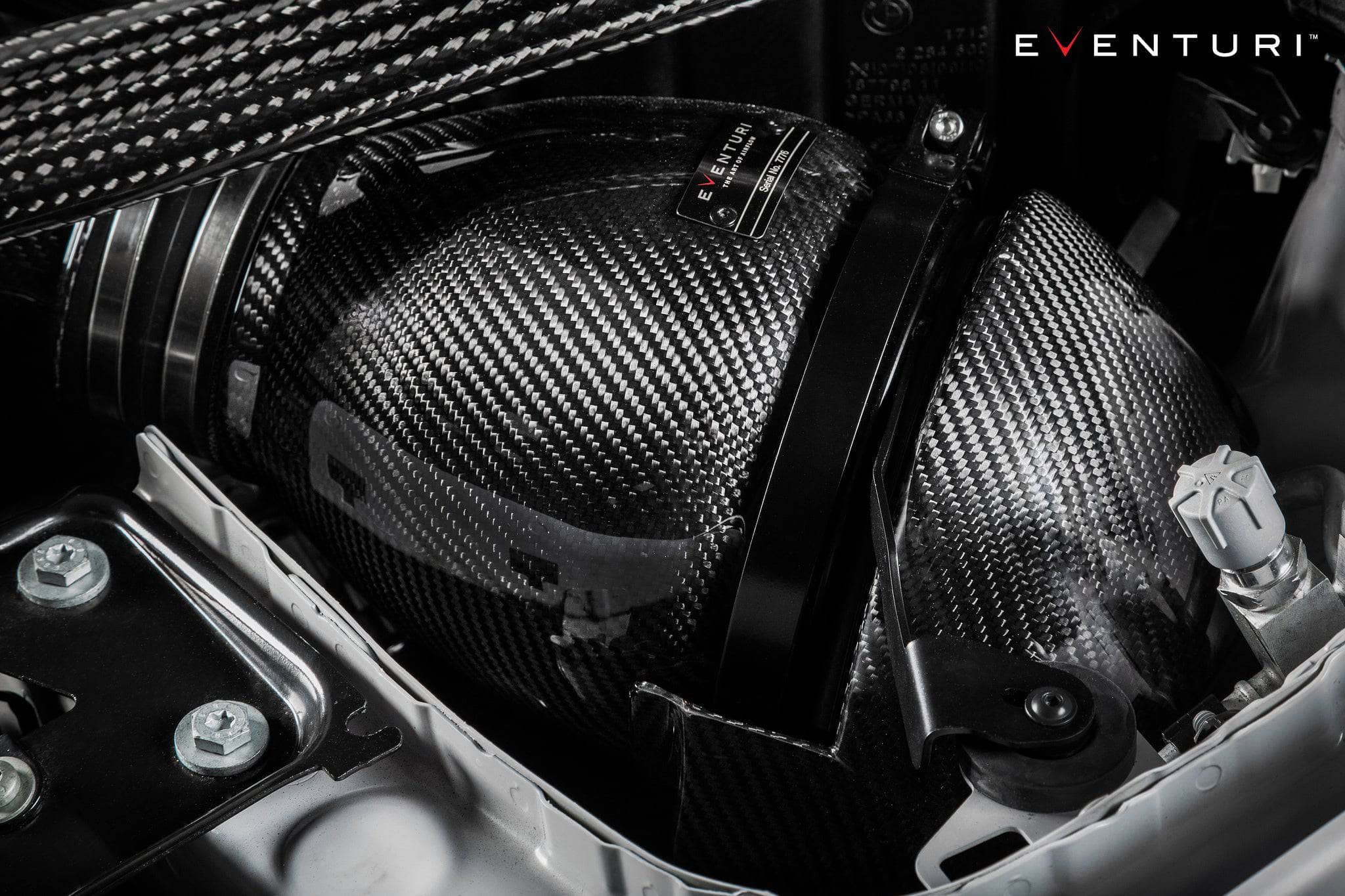 Kies-Motorsports iND Distribution Eventuri BMW F87 M2 Competition / M2 CS S55 Black Carbon Intake System