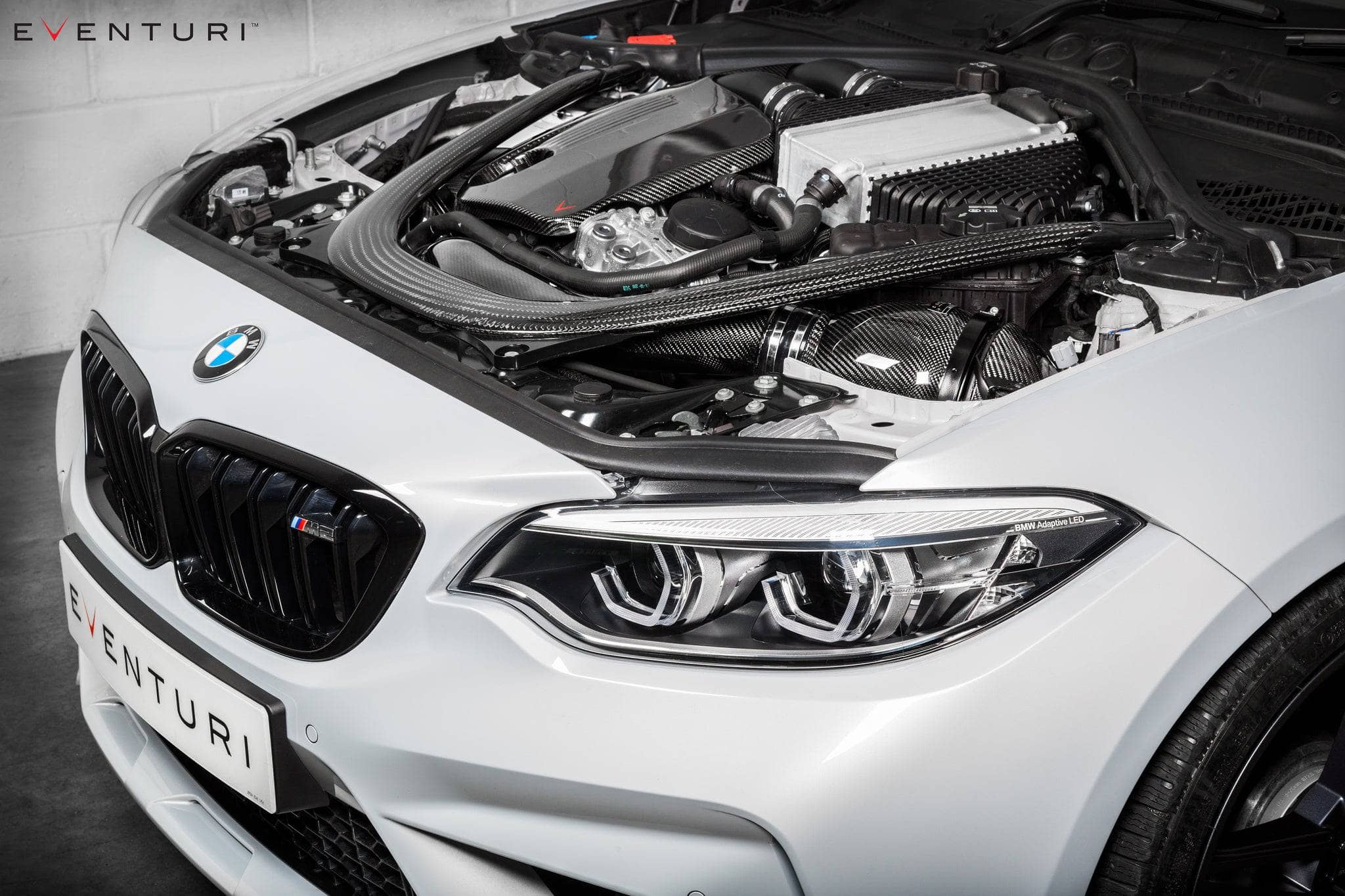 Kies-Motorsports iND Distribution Eventuri BMW F87 M2 Competition / M2 CS S55 Black Carbon Intake System