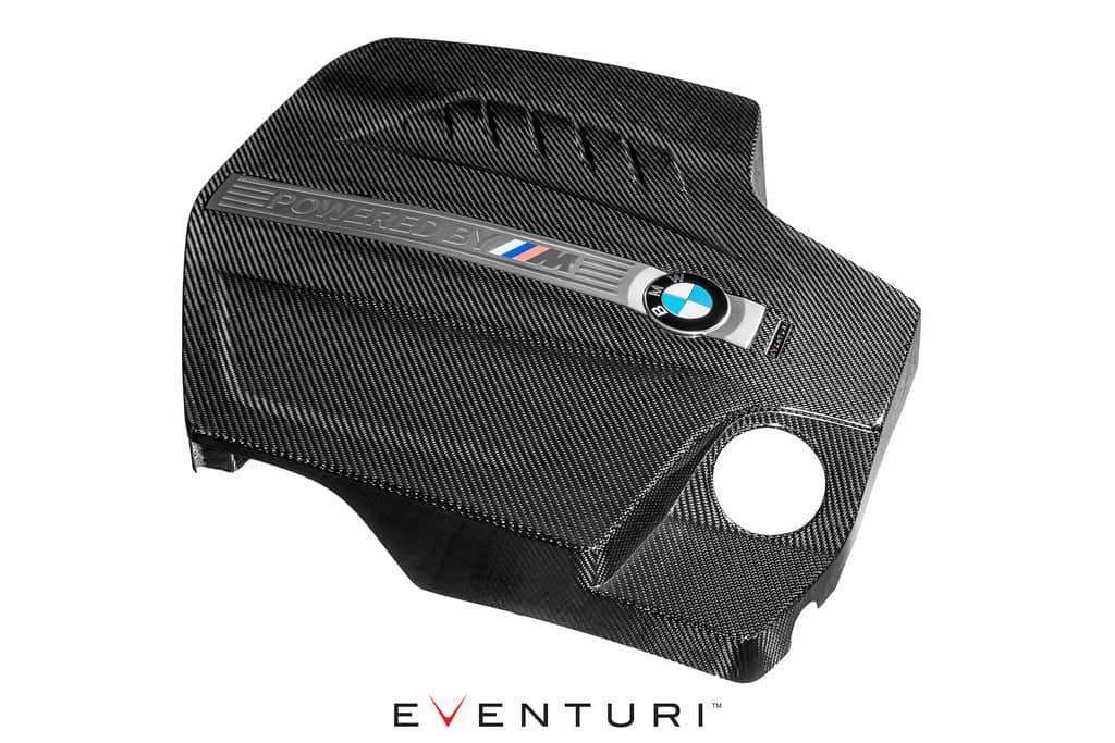 Kies-Motorsports iND Distribution Eventuri BMW F87 M2 N55 Black Carbon Engine Cover