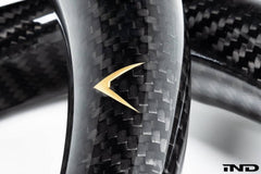 Kies-Motorsports iND Distribution Eventuri BMW F8X M2C M3 M4 S55 Black Carbon Charge Pipe Set - Gloss