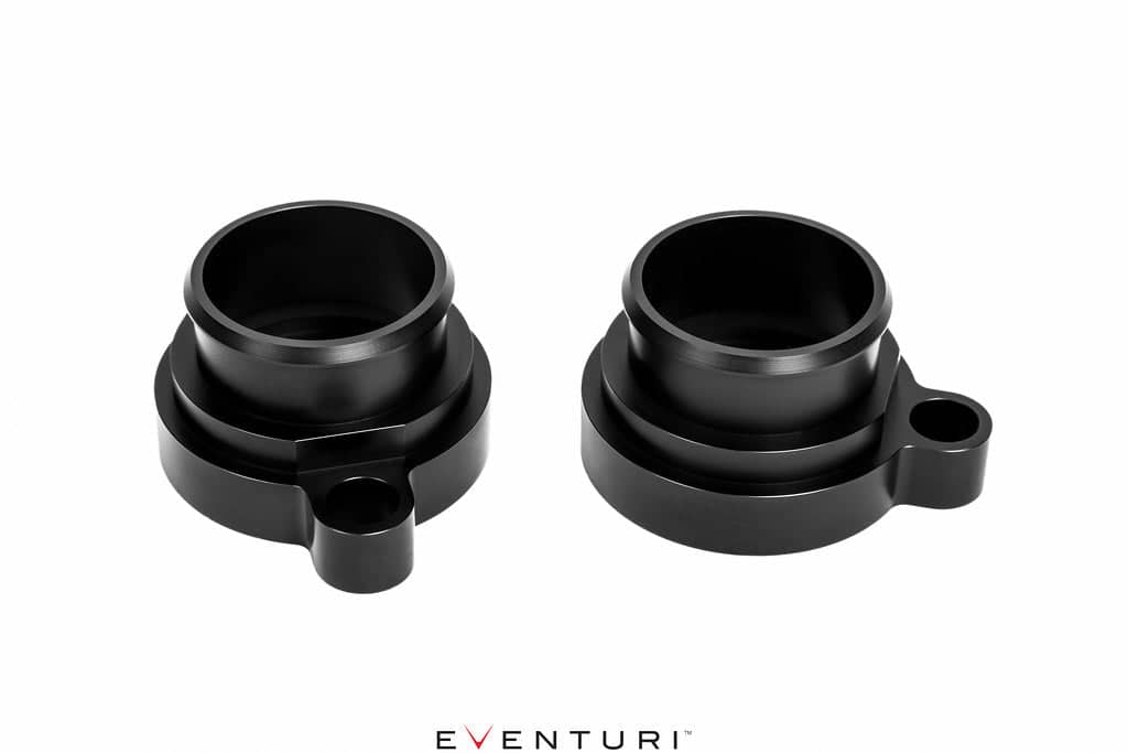 Kies-Motorsports iND Distribution Eventuri BMW F8X M2C M3 M4 S55 Black Carbon Charge Pipe Set - Gloss
