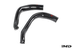 Kies-Motorsports iND Distribution Eventuri BMW F8X M2C M3 M4 S55 Black Carbon Charge Pipe Set - Gloss