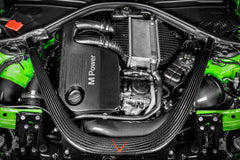 Kies-Motorsports iND Distribution Eventuri BMW F8X M2C M3 M4 S55 Black Carbon Charge Pipe Set - Matte