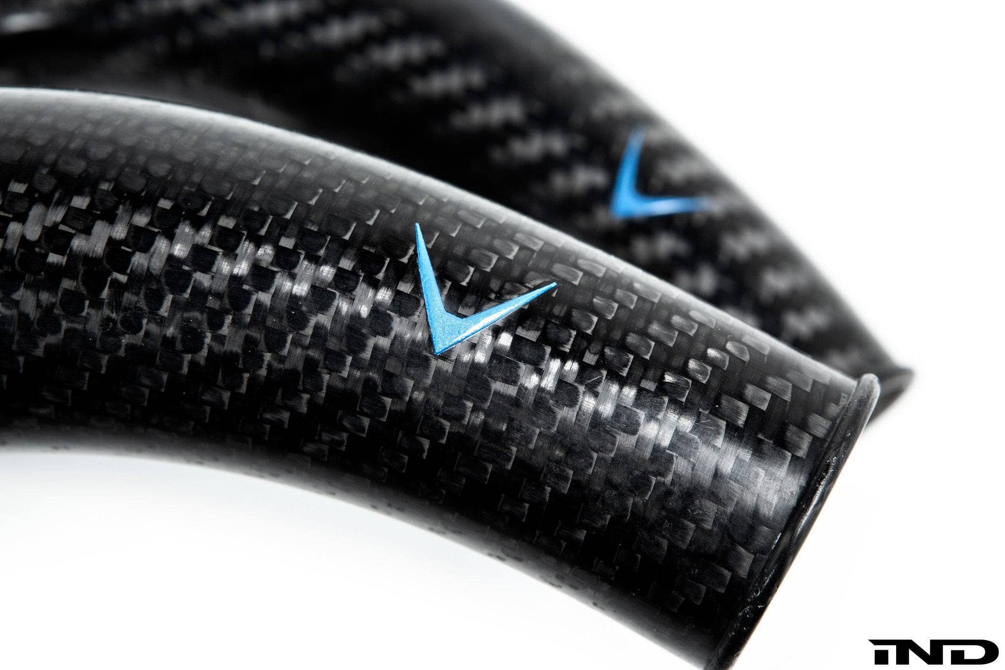 Kies-Motorsports iND Distribution Eventuri BMW F8X M2C M3 M4 S55 Black Carbon Charge Pipe Set - Matte