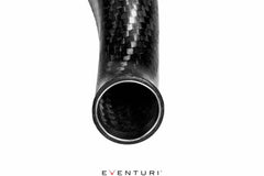 Kies-Motorsports iND Distribution Eventuri BMW F8X M2C M3 M4 S55 Black Carbon Charge Pipe Set - Matte