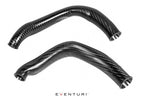 Kies-Motorsports iND Distribution Eventuri BMW F8X M2C M3 M4 S55 Black Carbon Charge Pipe Set - Matte