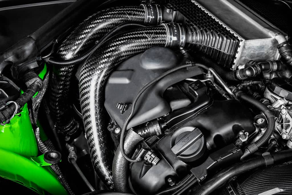 Kies-Motorsports iND Distribution Eventuri BMW F8X M2C M3 M4 S55 Black Carbon Charge Pipe Set - Matte