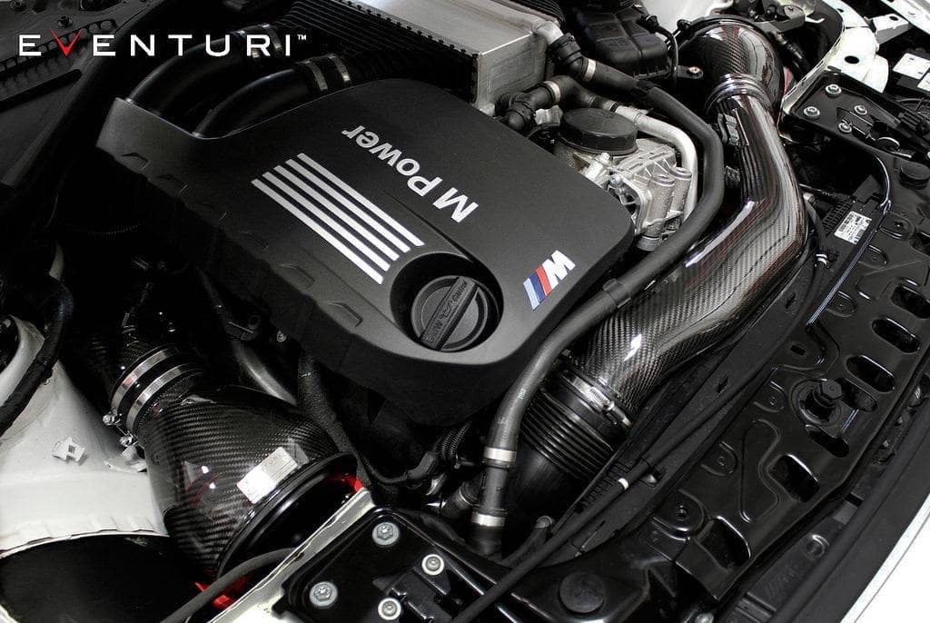 Kies-Motorsports iND Distribution Eventuri BMW F8X M3 / M4 Black Carbon Intake System - V2