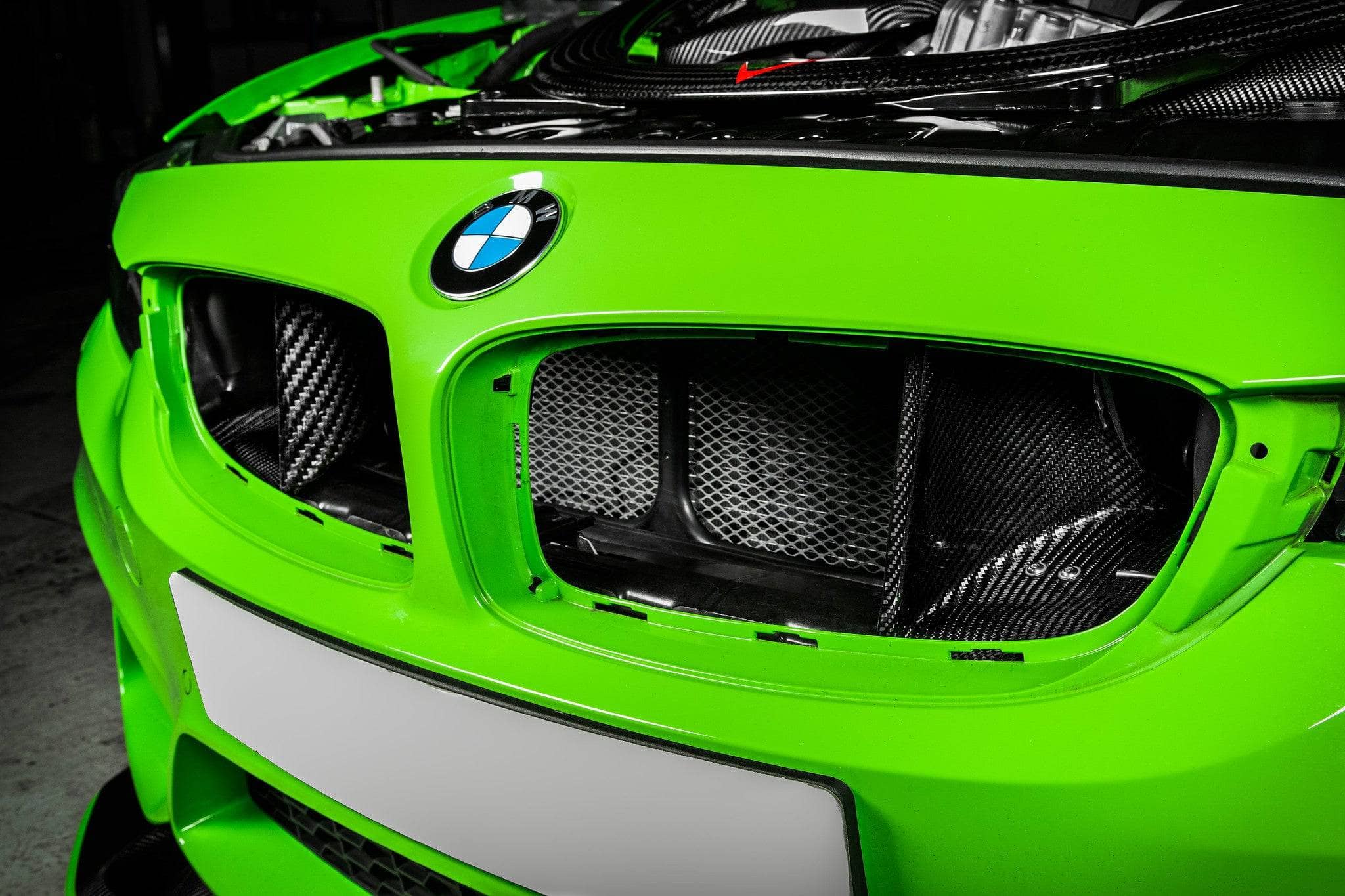 Kies-Motorsports iND Distribution Eventuri BMW F8X M3 / M4 Black Carbon Intake System - V2