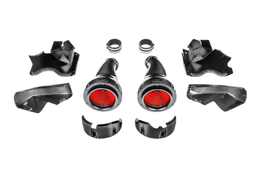 Kies-Motorsports iND Distribution Eventuri BMW F90 M5 / F9X M8 Black Carbon Intake System - V2
