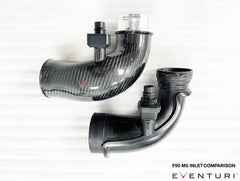 Kies-Motorsports iND Distribution Eventuri BMW F90 M5 / F9X M8 Carbon Turbo Inlet Set
