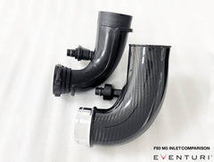 Kies-Motorsports iND Distribution Eventuri BMW F90 M5 / F9X M8 Carbon Turbo Inlet Set