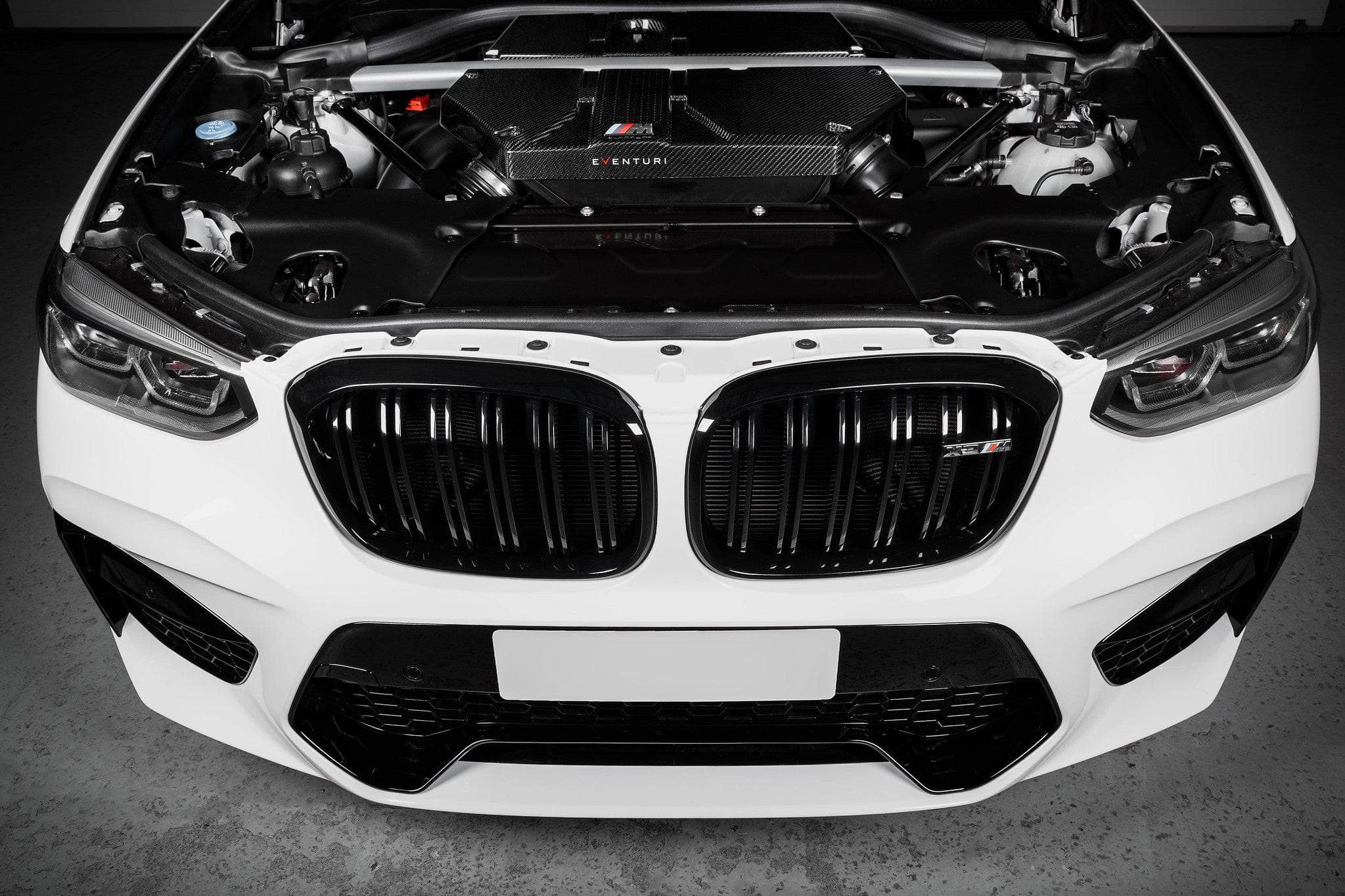 Kies-Motorsports iND Distribution Eventuri BMW F97 X3M / F98 X4M Black Carbon Intake System