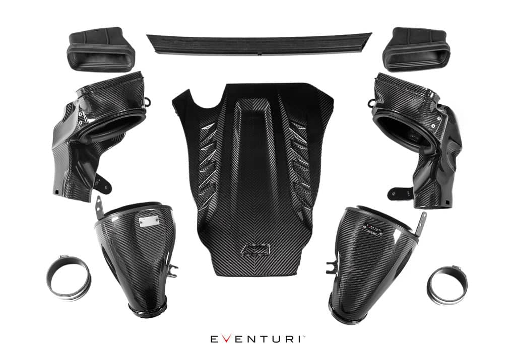 Kies-Motorsports iND Distribution Eventuri BMW F9X X5M / X6M / G09 XM / M60i Black Carbon Intake System