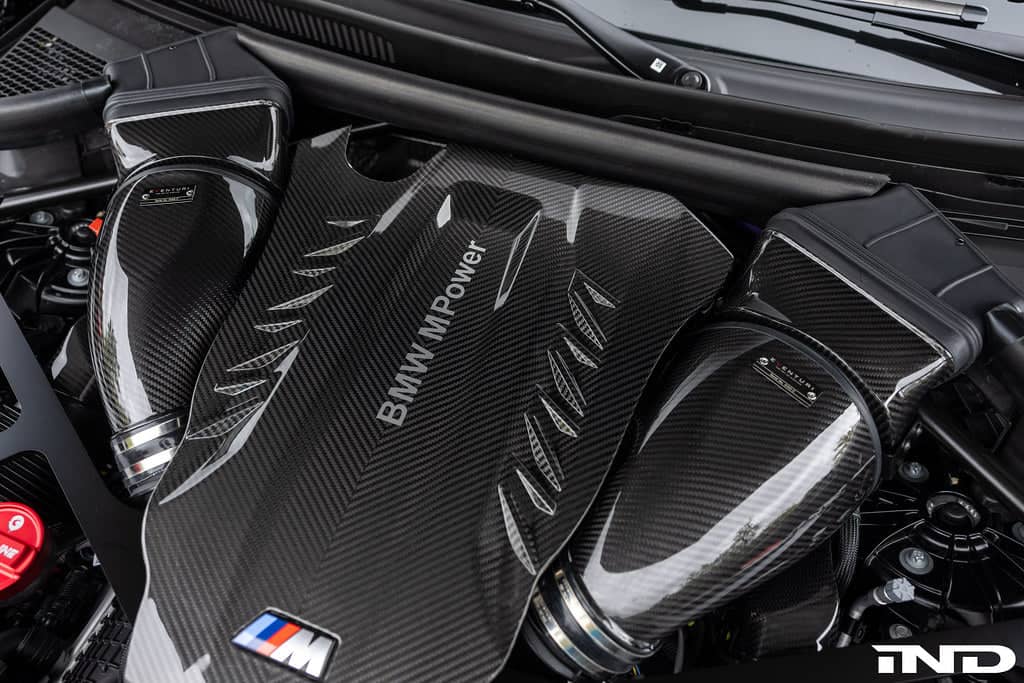Kies-Motorsports iND Distribution Eventuri BMW F9X X5M / X6M / G09 XM / M60i Black Carbon Intake System