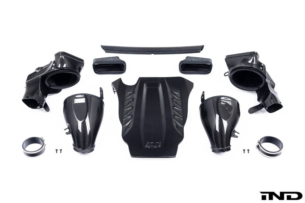 Kies-Motorsports iND Distribution Eventuri BMW F9X X5M / X6M / G09 XM / M60i Black Carbon Intake System Main image