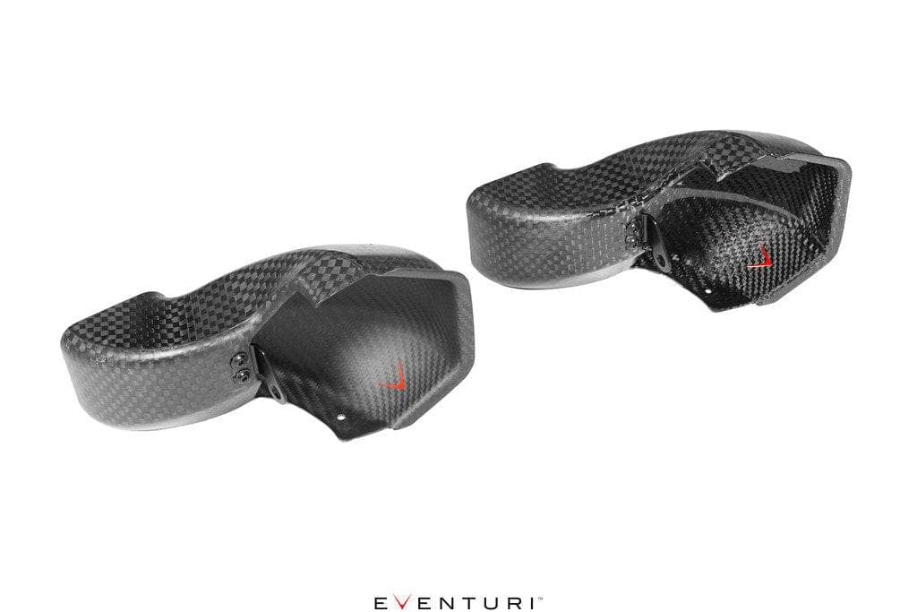 Kies-Motorsports iND Distribution Eventuri BMW G87 M2 Black Carbon Intake Scoop Set